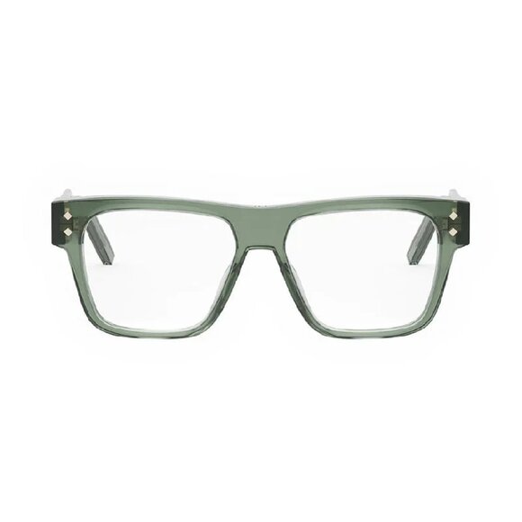 NEW DIOR EYEGLASSES DIOR CD DIAMONDO S6I 5500 LIGHT GREEN EYEWEAR - Picture 2 of 3